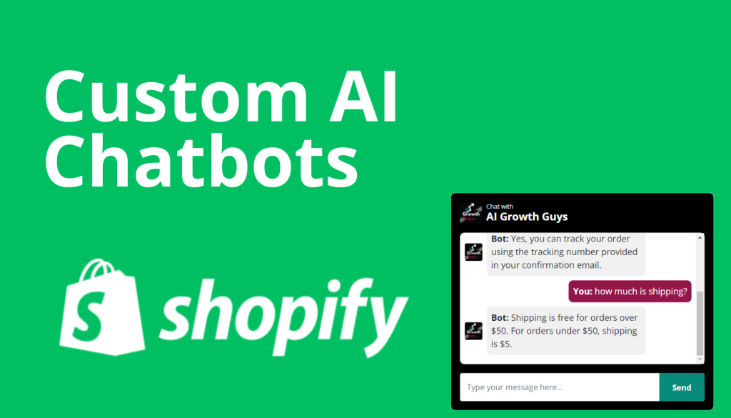 Custom Ai Chatbots for Shopify