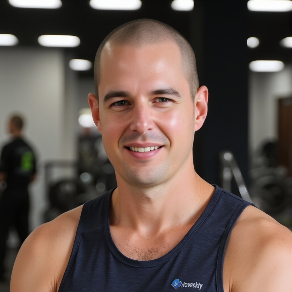 personal trainer AI headshot